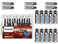 ALKALICKÉ BATÉRIE PHILIPS 16ks I 6x AAA 10x AA