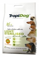 TropiDog Premium dospelý svetlo sterilizovaný 2,5 kg