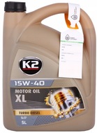 K2 TEXAR XL-TD TURBO DIESEL 15W40 - 5L