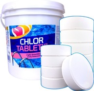 CHLÓROVÉ TABLETY 200G - 3KG GAMIX POOL CHEMICALS DEZINFEKCIA VODY