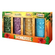 HAWAIIAN TIKI NÁPOJ SET 4 KS.