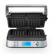 Vaflovač GastroBack 42424 2 vafle 1600W LCD OCEL