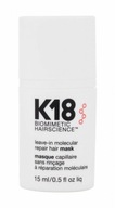 K18 Leave-In Molecular 15 ml bezoplachová maska ​​na vlasy