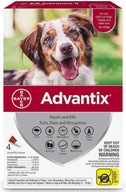 KVAPKY NA PARAZITY Bayer Advantix 1ks 10-25KG