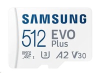 Micro SD karta SAMSUNG EVO Plus 512GB 130MB/s