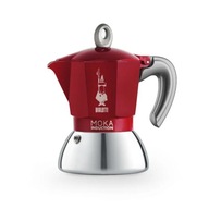 BIALETTI NOVÝ MOKA INDUKČNÝ KÁVOVAR ČERVENÝ 4 t