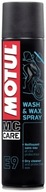 103174 WAX E9 UMÝVANIE A VOSK SPREJ 0,4L MOTUL STAROSTLIVOSŤ O MOTOR