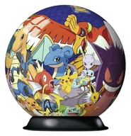 Ravensburger 3D Puzzle Ball: Pokemon 72 ks. 117857