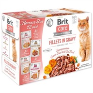 Brit Care Cat FG Flavour Box POUCH 12x85g