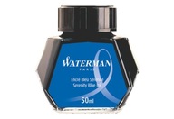 Modrý atrament Waterman S0110720 vo fľaštičke