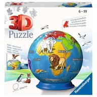 Ravensburger 3D Puzzle Sphere detský glóbus 72 ks