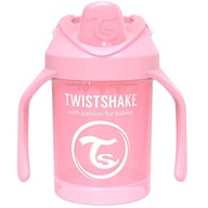 Twistshake nevylievací pohár 230ml ružový