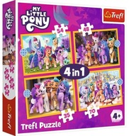 TREFL puzzle Zoznámte sa s poníkmi Puzzle s poníkom 207 dielikov 4 najnovšie puzzle