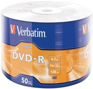 DISKY VERBATIM DVD-R 4,7 GB 50 kusov DataLife