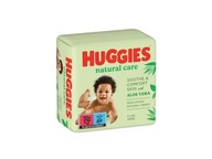 Huggies Natural Care hydratačné obrúsky 168 ks