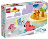 LEGO DUPLO Zábavný plávajúci ostrov do kúpeľa 10966