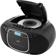 Boombox JVC Rádio CD prehrávač USB LCD displej MP3 Rádio čierne RC-E451B