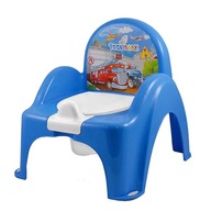 Stolička Potty Cars s hracou skrinkou PLAYER