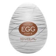 Tenga Easy Beat Egg Silky II jednorazová mastur P1