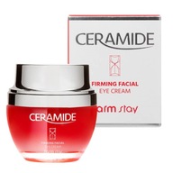 FarmStay Ceramide Spevňujúci očný krém na tvár 50 ml