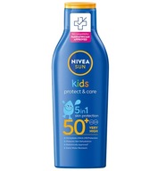 NIVEA Detské opaľovacie mlieko na opaľovanie SPF 50+ 200 ml