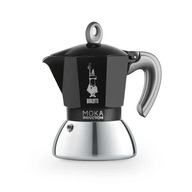 BIALETTI NOVÝ MOKA INDUKČNÝ KÁVOVAR ČIERNA 4 t