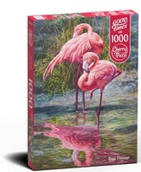 Puzzle 1000 dielikov. Flamingo bingo