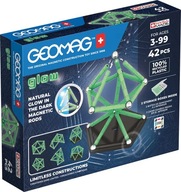 Geomag Glow magnetické bloky 42 ks G329