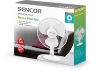 Stolný ventilátor Sencor SFE4037WH 400 mm