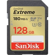 SD KARTA SANDISK EXTREME SDXC 128GB 180/90 MB/s A2