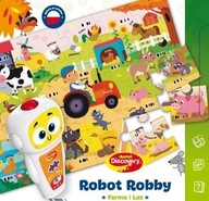 Dumel Discovery Games ROBOT ROBBY FARMA A LES Pilot Board Puzzle EDU