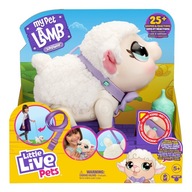 LITTLE ŽIVÉ ZVIERATÁ INTERAKTÍVNE OVCE ZVUK OVEČKA MÔJ PET LAMB SNOWIE