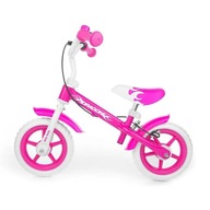 Balančný bicykel Dragon Milly Mally 4768, ružový