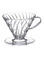 Odkvapkávač Plastový odkvapkávač HARIO V60-02 Transparent