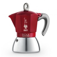 Indukčný kávovar Bialetti 6 t s 280 ml - červený