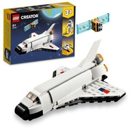 4v1 Lego Creator 3v1 31134 Súprava figúrok raketoplánu Kocky + elektronická kniha