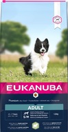 Eukanuba dospelých malých stredných plemien jahňacia ryža 12 kg