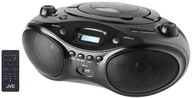 JVC RD-E661B-DAB CD AUX FM USB rádioprehrávač Čierny