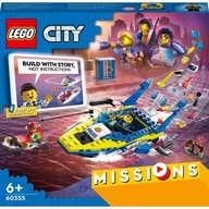 LEGO City Vyšetrovanie vodnej polície 60355