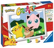 Ravensburger CreArt Pokemon Paint podľa čísel