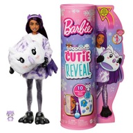 Bábika Barbie Cutie Reveal Owl Winter Land HJL62