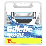 Náplne Gillette Mach3 Start Blades 15 ks