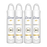 Dove Invisible Dry Antiperspirant sprej 4 x 250 ml