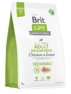 Brit Care Sustainable Adult M Chicken Insect 3 kg