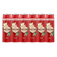 Old Spice Oasis pánsky sprchový gél a šampón 3v1, 6 x 400 ml