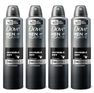 Dezodorant Dove Men Care Invisible Dry v spreji 4x250