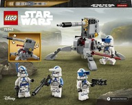 VEĽKÁ TEHĽOVÁ SET LEGO Star Wars Bojová súprava klonových vojakov