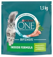 Purina One Indoor Cat Dospelá morčacie jedlo pre mačku 1,5 kg