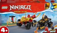 LEGO Ninjago 71789 Bitka na aute a na bicykli