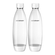 SodaStream fľaše biele, 2 ks. 1 l